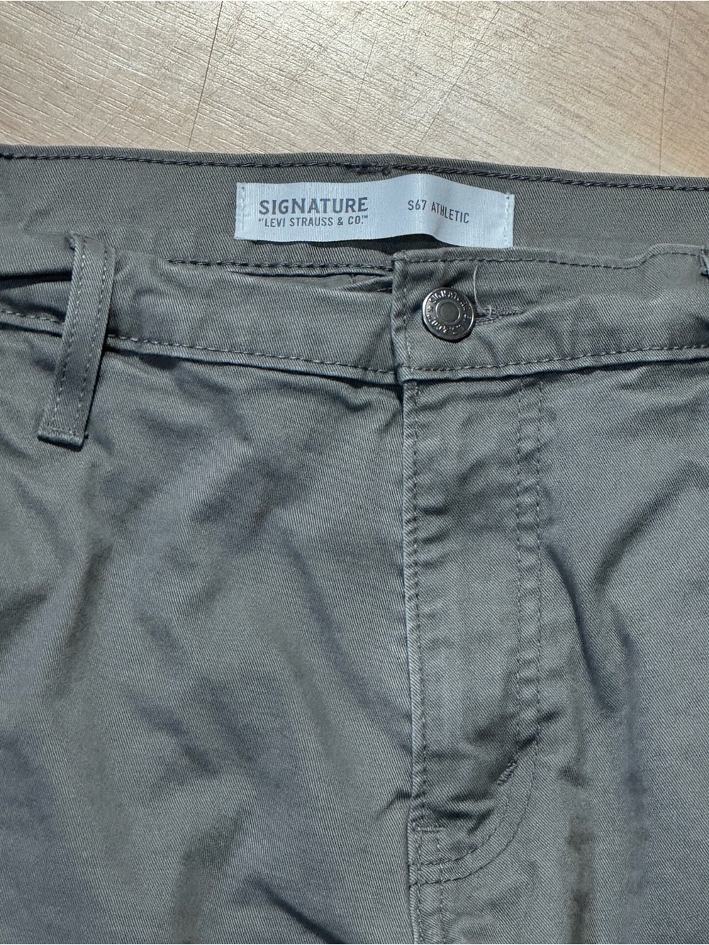 Signature by Levi Strauss | Men's Light Gray Pants